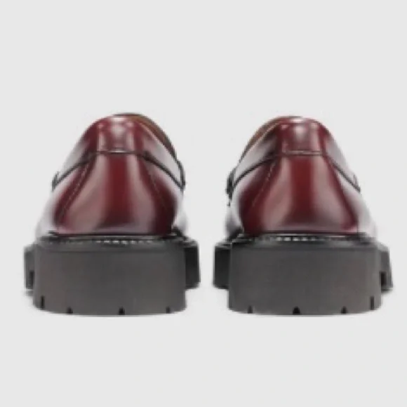 GH Bass Whitney Super Lug Weejun Loafer size 8 Burgundy/Wine - NWT - Picture 3 of 9